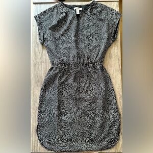 White House Black Market Sleeveless Polka Dot Dress Size 8
